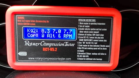 rx8 compression tester